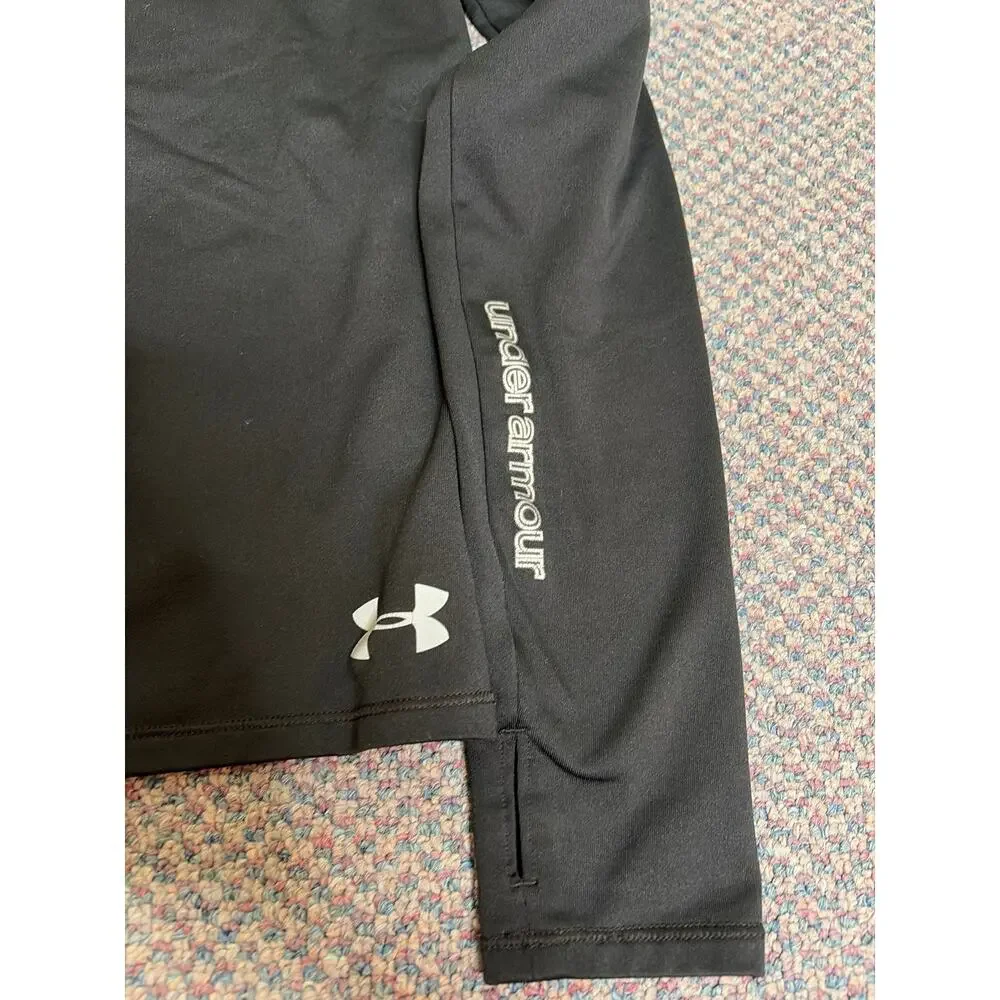 Under Armour Cold Gear Black Baselayer Girls Medium